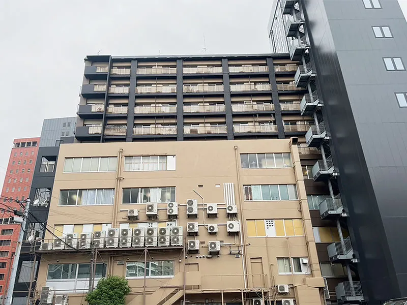 ○○ビル：外壁塗装